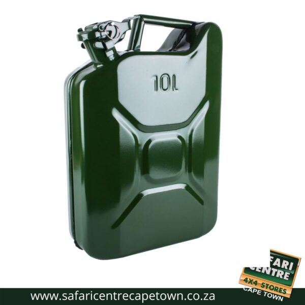 Jerry Can – Petrol – Metal – 10L (Green)