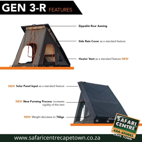 Alu-Cab Gen 3-R Rooftop Tent - Image 5