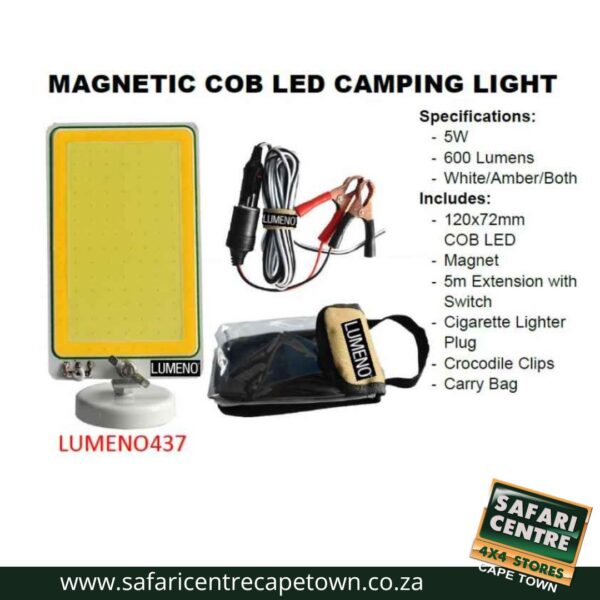 Lumeno Magnetic COB Camping Light - Image 2