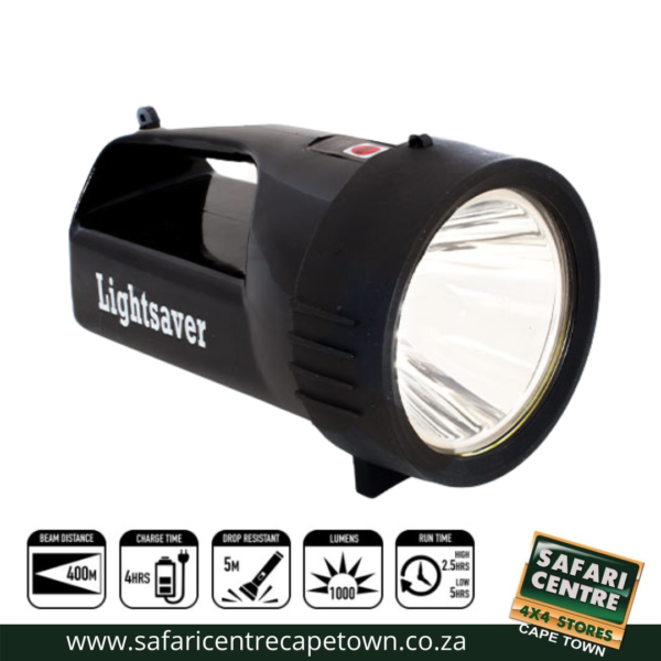 Light Saver 1000 Lumen Drop Resistant Torch