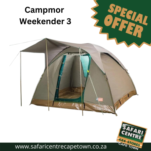 Campmor Weekender 3 3.0m x 3.0m Tent and Veranda