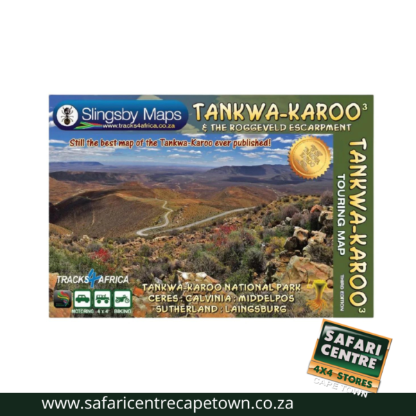 Slingsby Tankwa-Karoo Waterproof Map