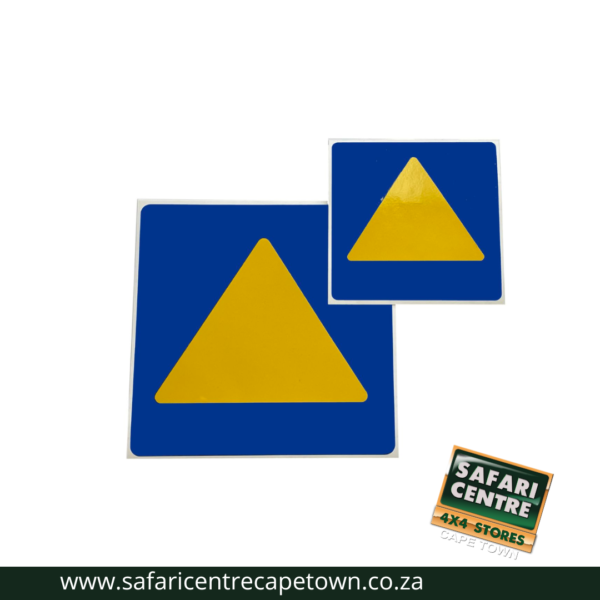 Mozambique Triangle Sticker (Set of Two)