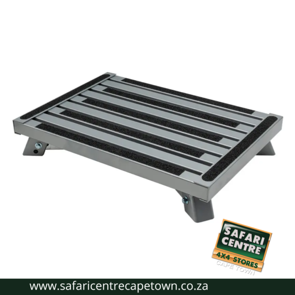 Height Adjustable Fold Flat Steel Step - Image 3