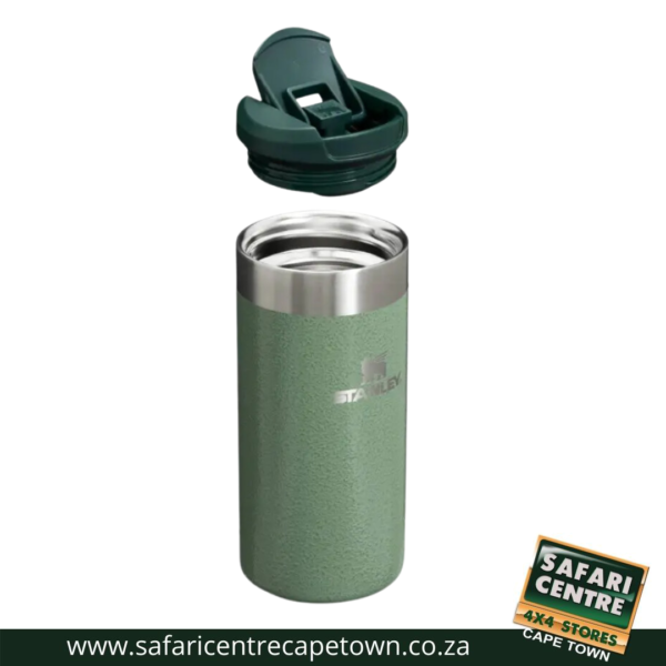 The Aerolight Transit Mug 0.35L/12oz in Hammertone Green Sycamore