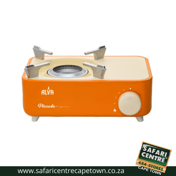 Alva Piccolo Butane Mini Gas Stove - Tangerine